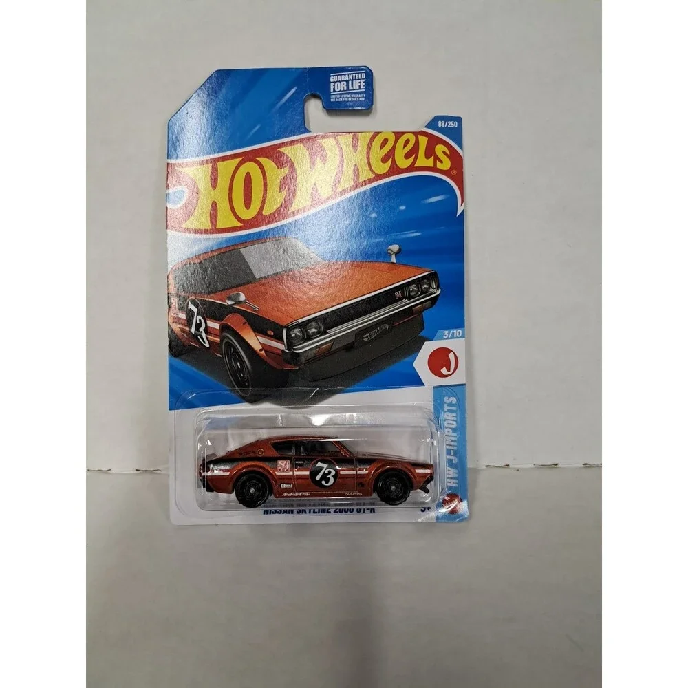 Hot Wheels HW J-Imports 2000 Nissan Skyline 2000 GT-R 1:64 Diecast Red NIB